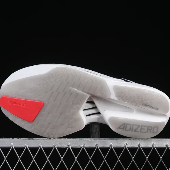 Adidas White and Black Running Shoes